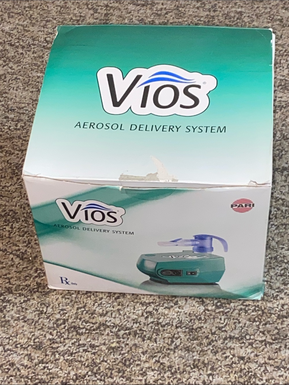 PARI Respiratory Compressor Nebulizer - Teal